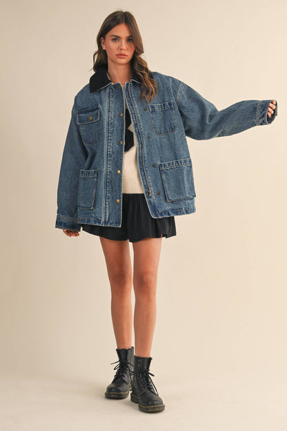 The Oversized Denim Jacket