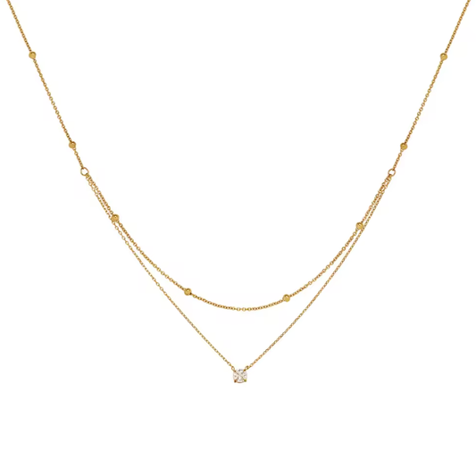 Getaway Necklace: Gold