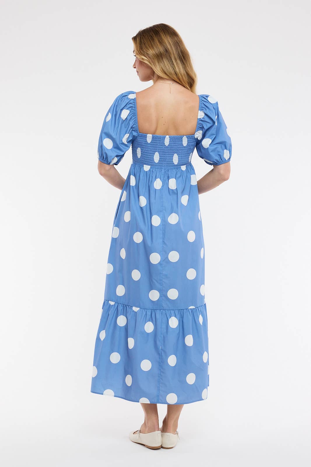 The Nova Polka Dot Dress