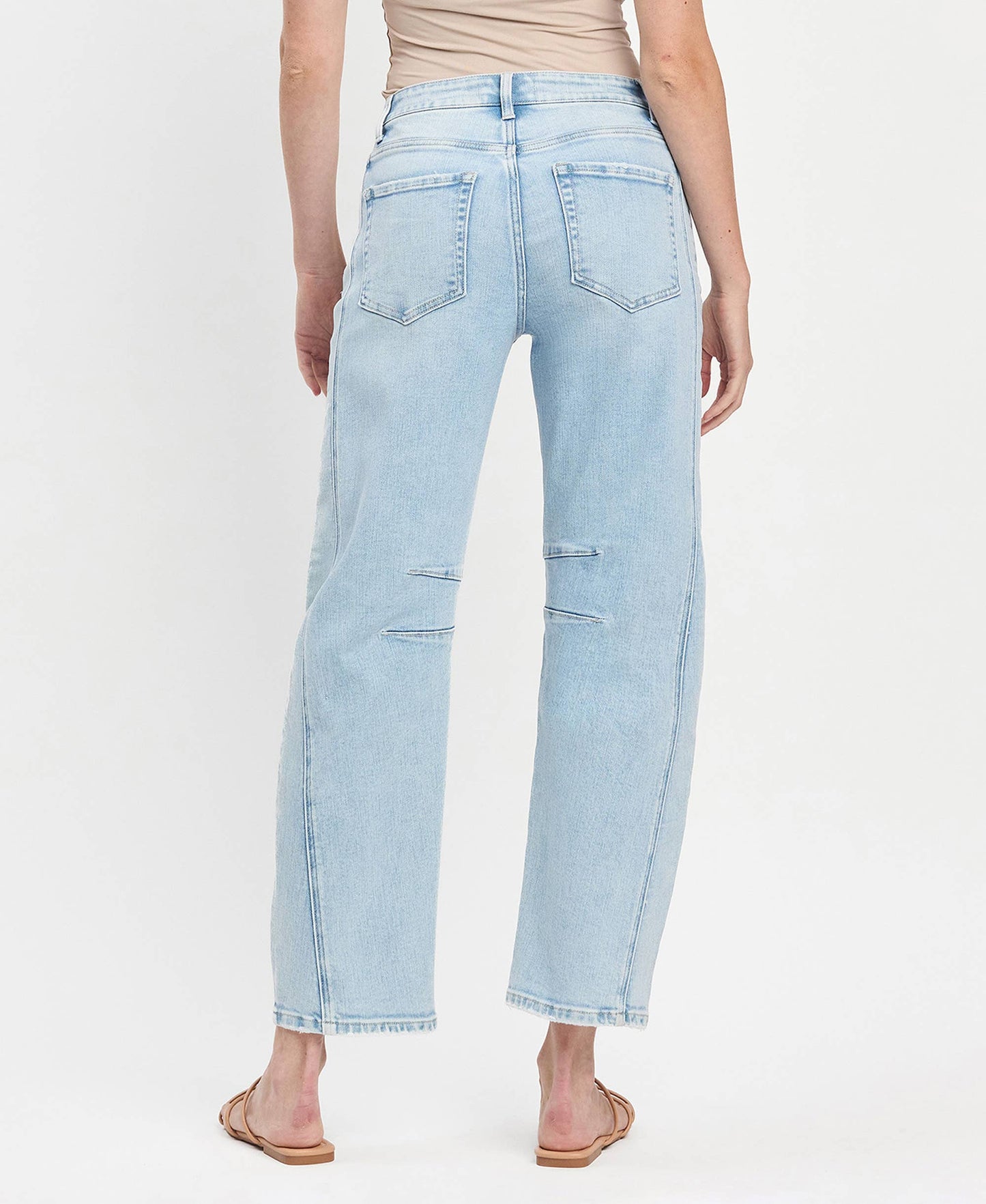 The Molly High Rise Barrel Jean