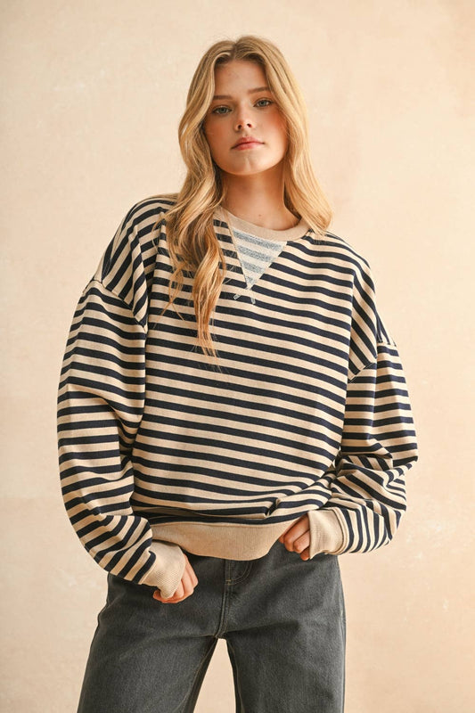 The Ivy Striped Sweater