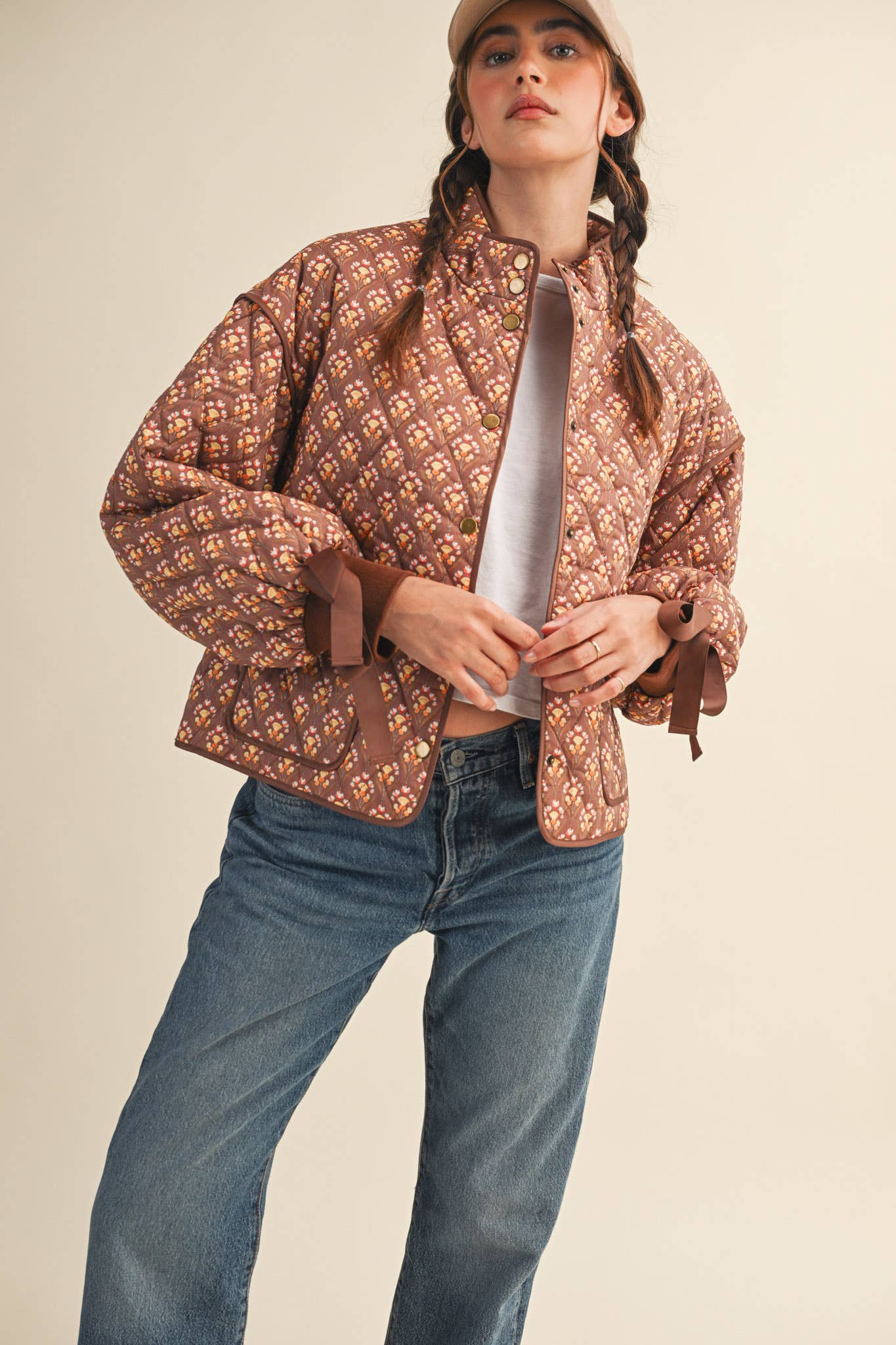 The Floral Quilted Jacket