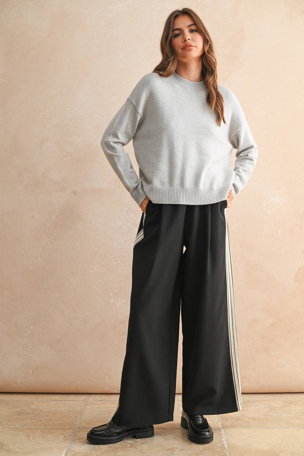 The Heather Grey Sweater