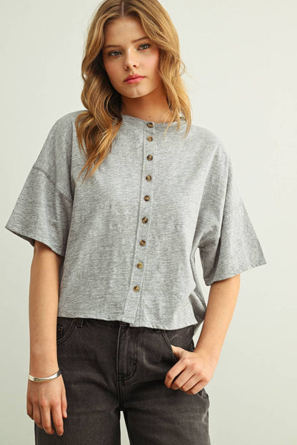 The Lynleigh Grey Tee