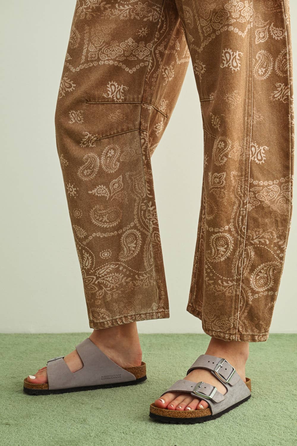 The Harper Paisley Pants