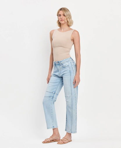 The Molly High Rise Barrel Jean
