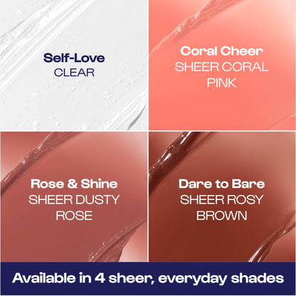 Rose & Shine (Sheer Dusty Rose) Lip Goals Glossy Lip Balm: Rose & Shine (Sheer dusty rose)