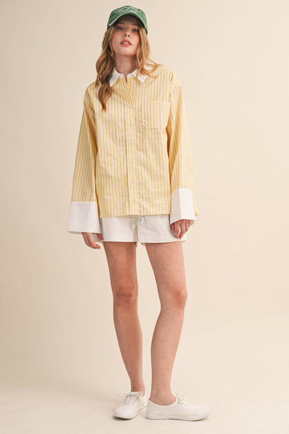 The Hazel Button Up Blouse