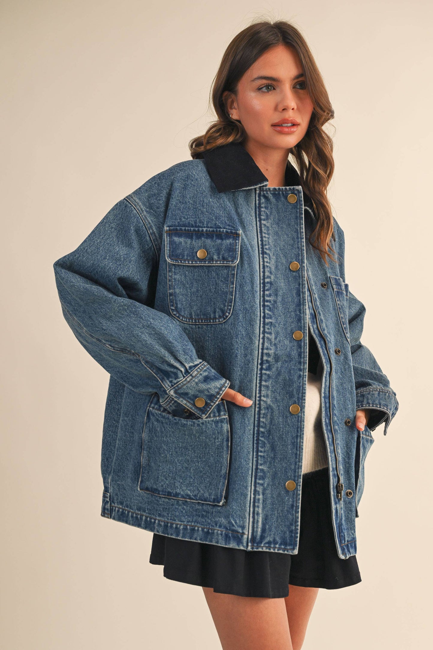 The Oversized Denim Jacket