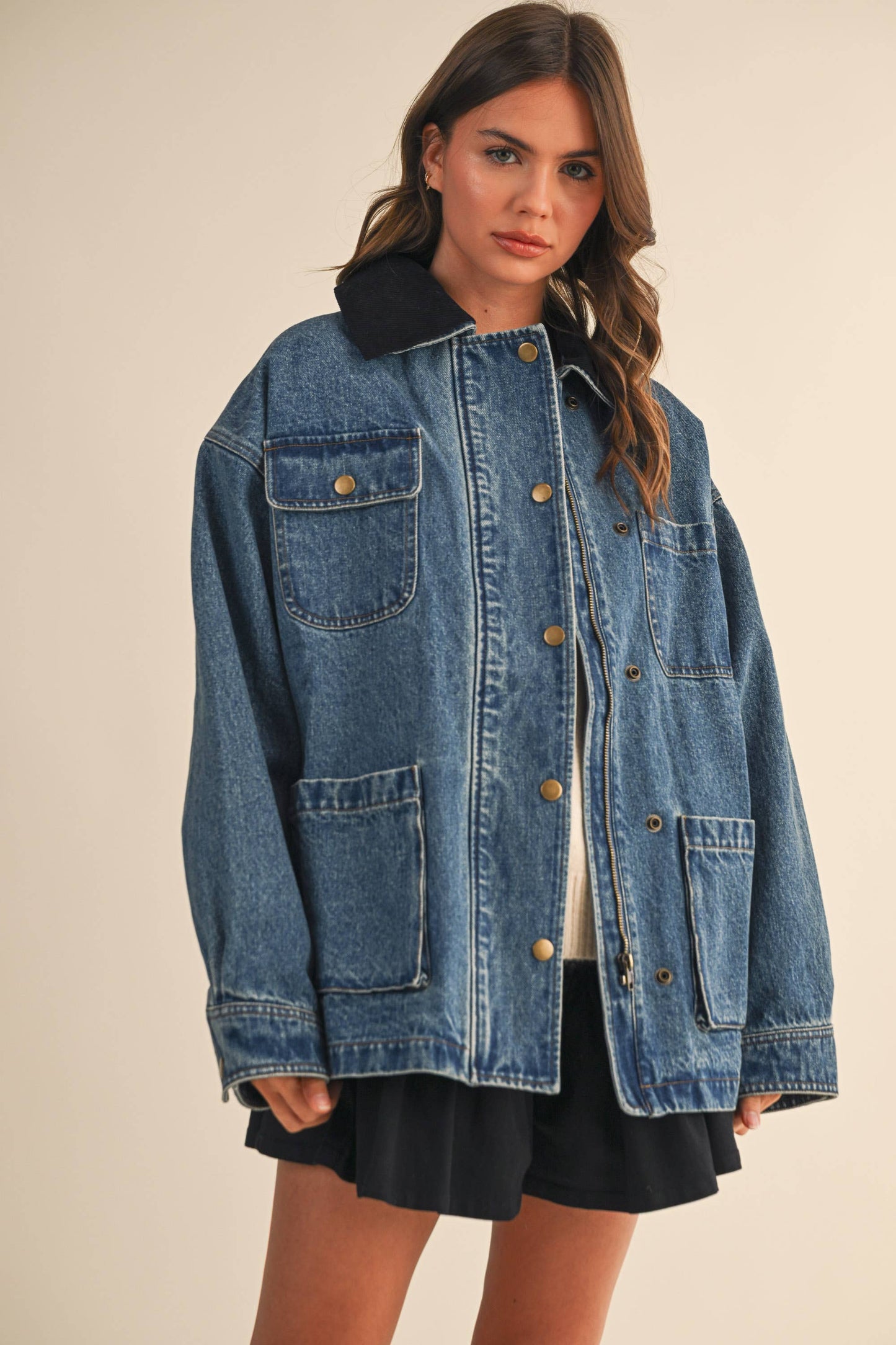 The Oversized Denim Jacket