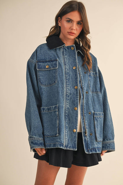 The Oversized Denim Jacket