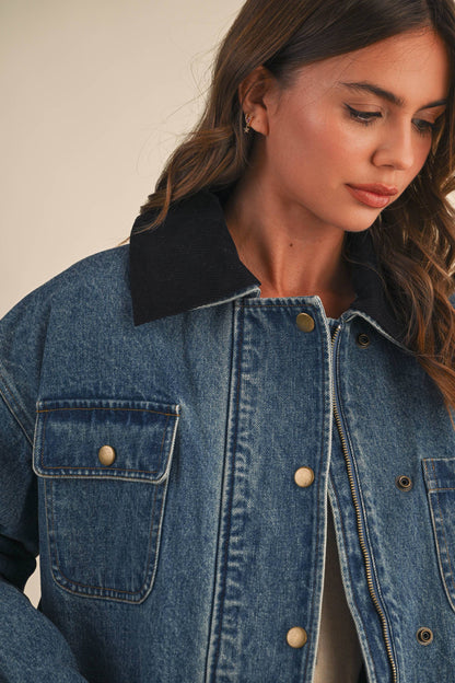 The Oversized Denim Jacket
