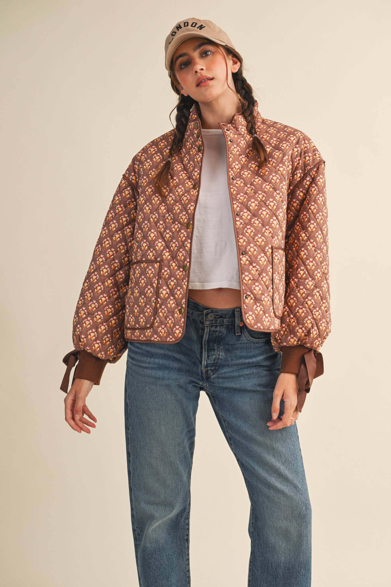 The Floral Quilted Jacket