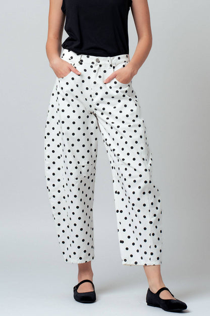 The Polka Dot Barrel Pant