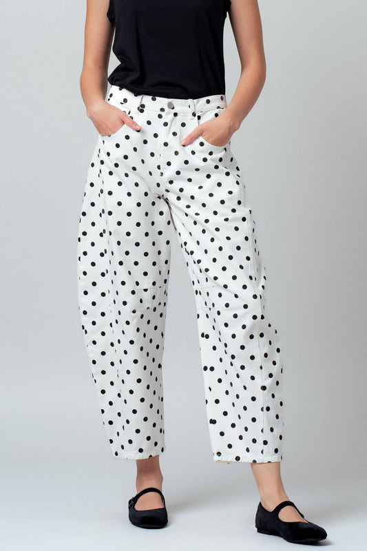 The Polka Dot Barrel Pant