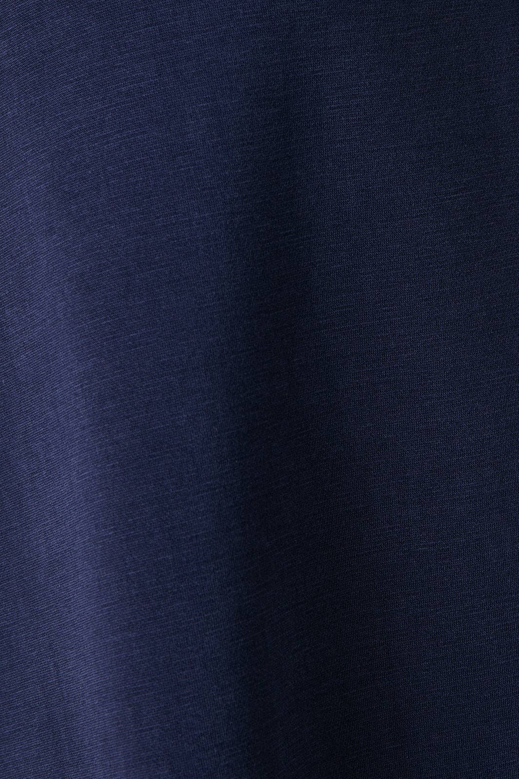 Navy Blue Collared Tee